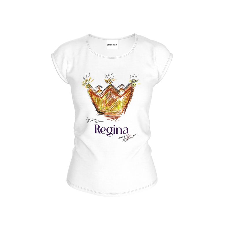 T-shirt "REGINA" en Poly Jersey Recyclé 160g, Col Rond