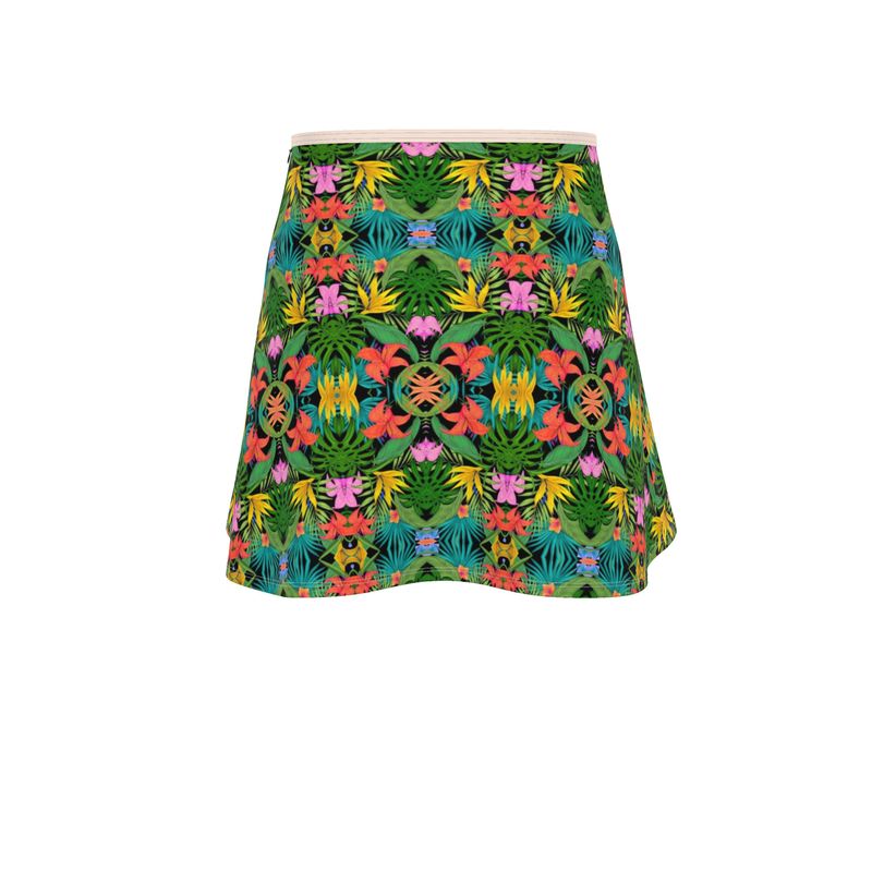 Short Skater Skirt “Florialis” 