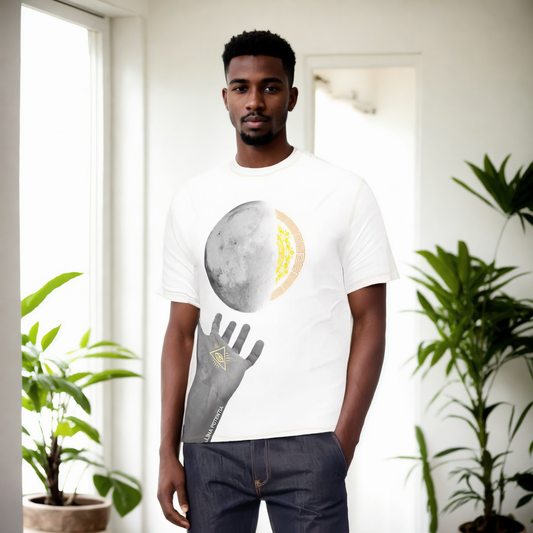 White “luminarium” T-shirt for Men