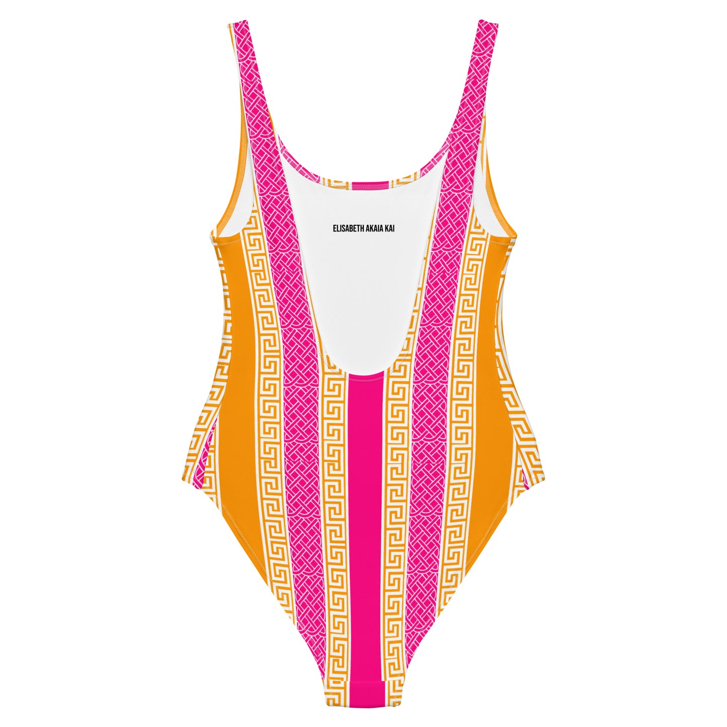 "Undas Gladiatores" One-Piece Swimsuit (Orange)