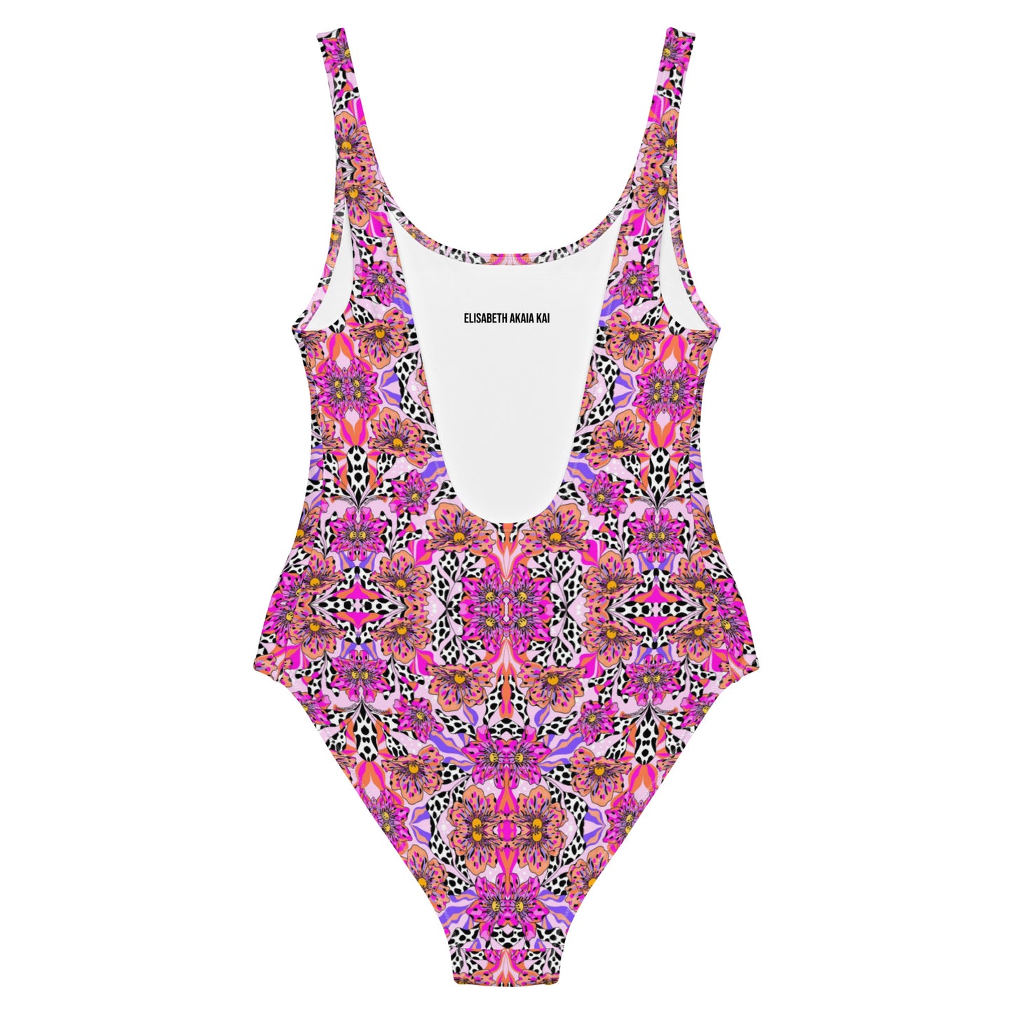 1 Piece Swimsuit "Fluctus Rosae"