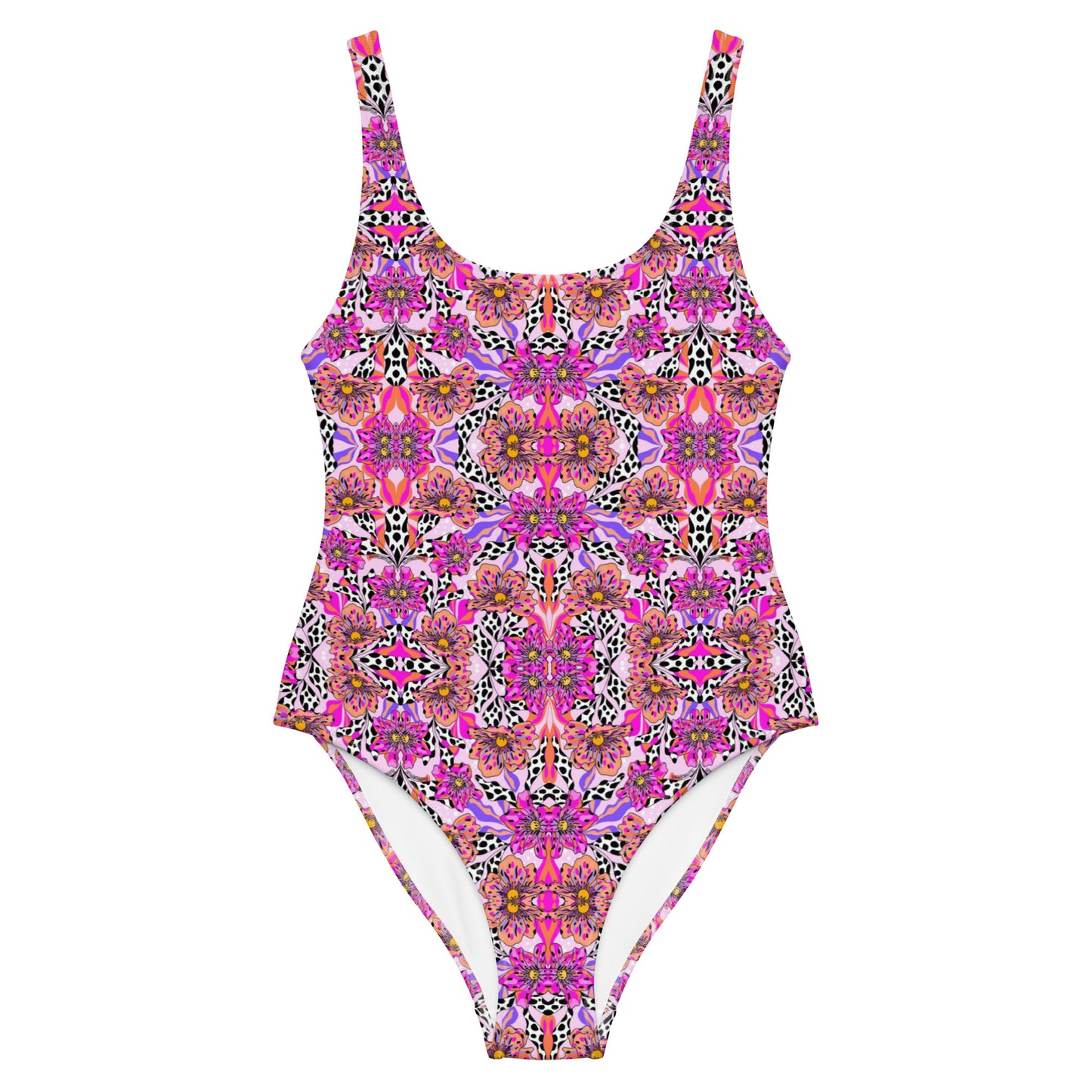 1 Piece Swimsuit "Fluctus Rosae"