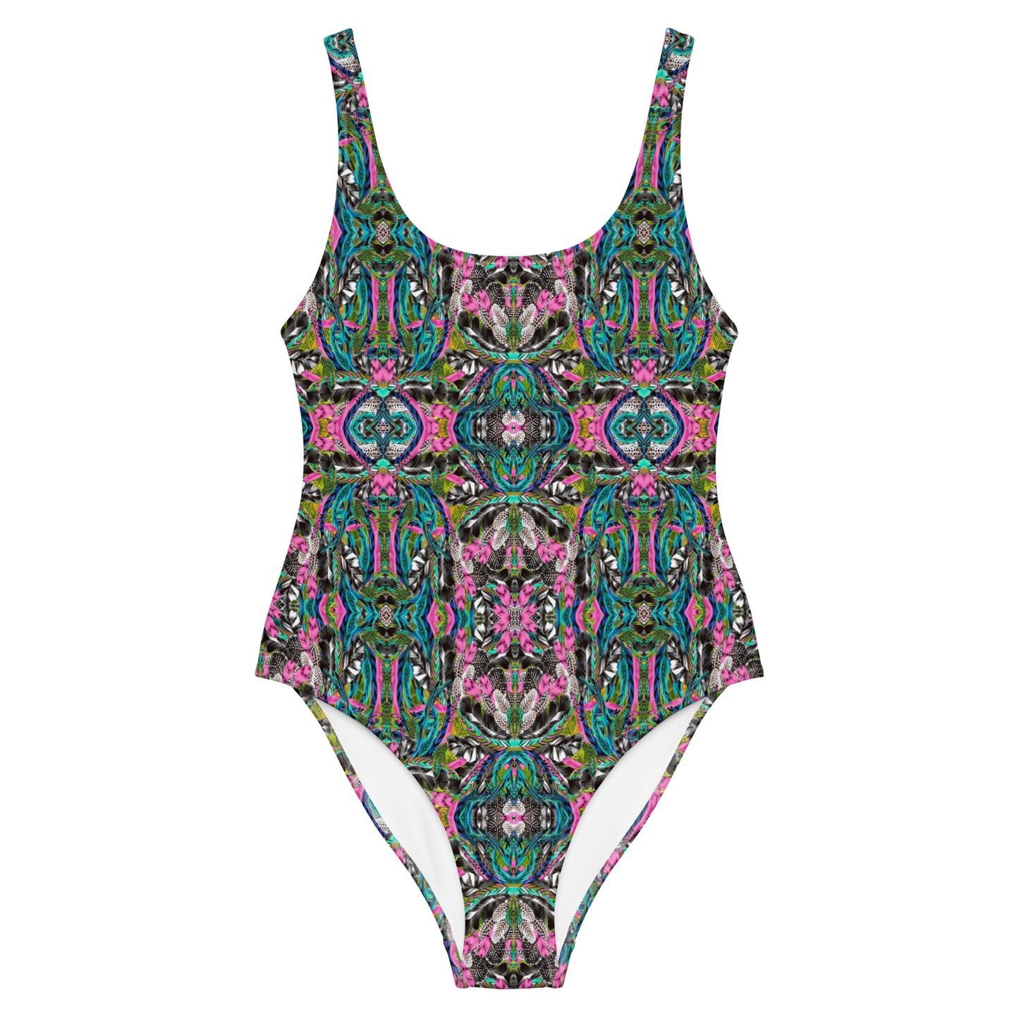 1 Piece Swimsuit "Flos Tropicalis"