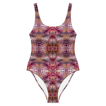 1 Piece Swimsuit "Equus Rosaceus"