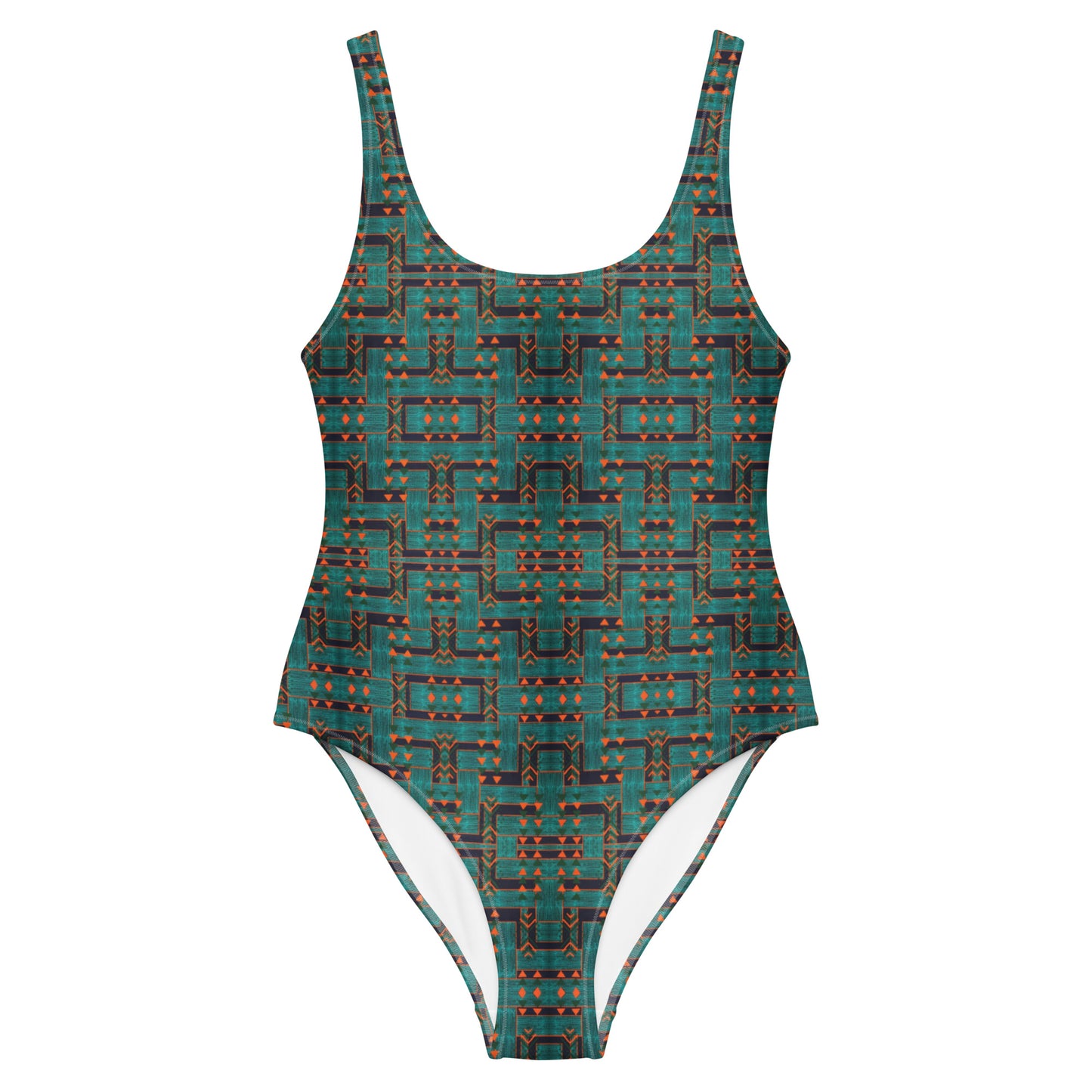 One Piece Swimsuit - Emerald Labyrinth