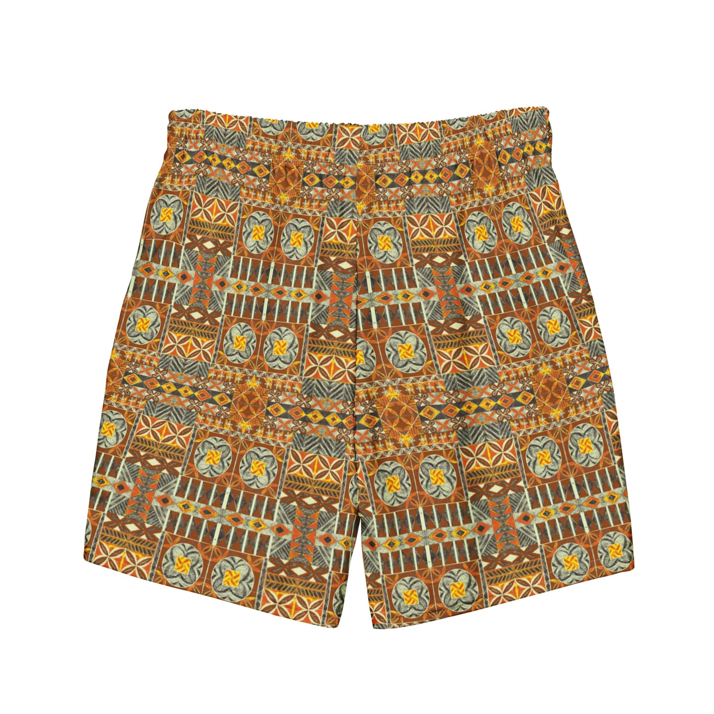 Short de Bain Homme - Rêve d’Azalée | Confort Extensible & Motif Ethnique Exclusif