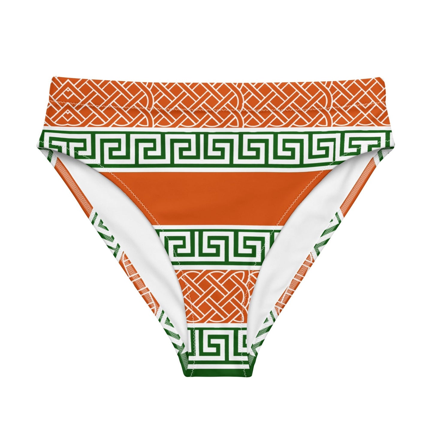 Bas de Maillot de Bain Bikini Rembourré "Undas Gladiatores" Éco - responsable (Orange) - Élisabeth Akaïa Kaï