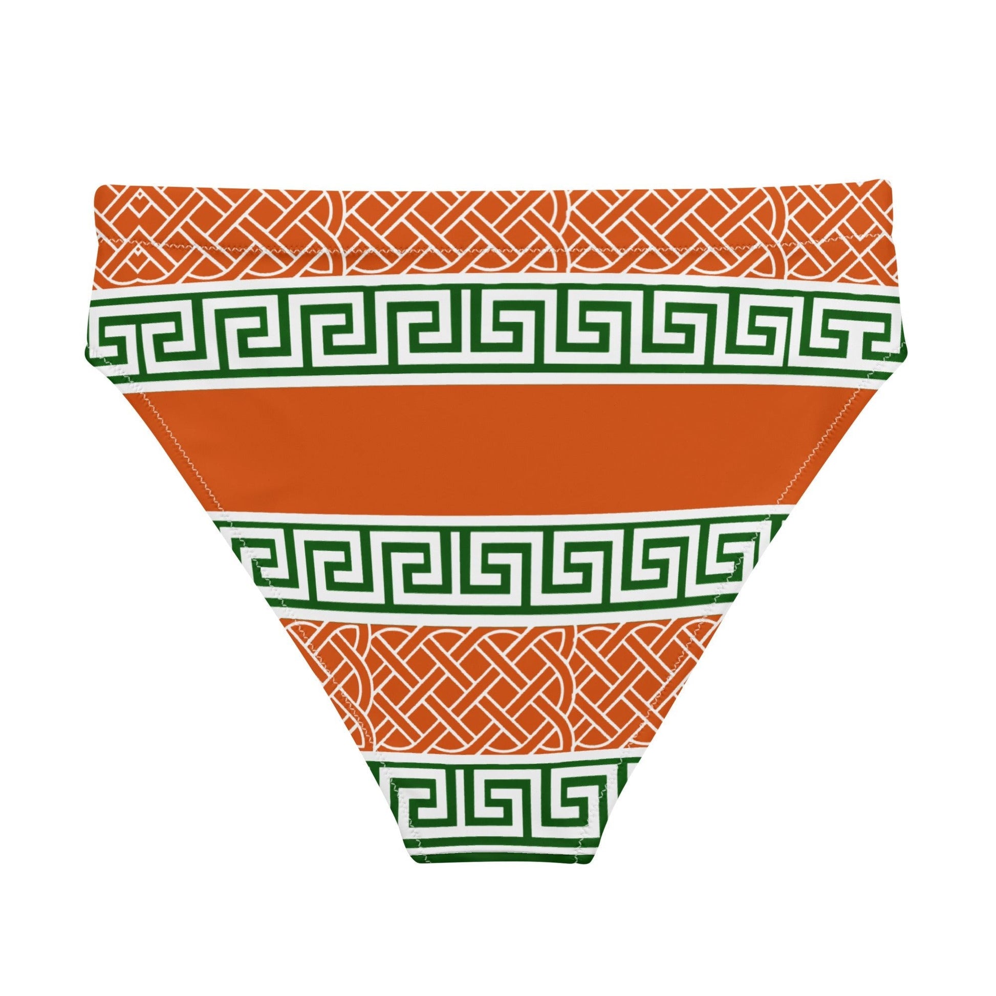 Bas de Maillot de Bain Bikini Rembourré "Undas Gladiatores" Éco - responsable (Orange) - Élisabeth Akaïa Kaï