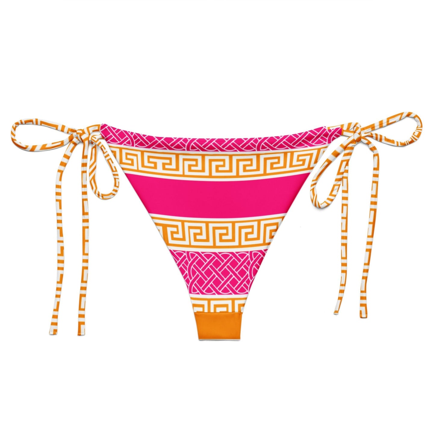 Bas de Maillot de Bain Bikini Rembourré "Undas Gladiatores" Éco - responsable (Rose) - Élisabeth Akaïa Kaï