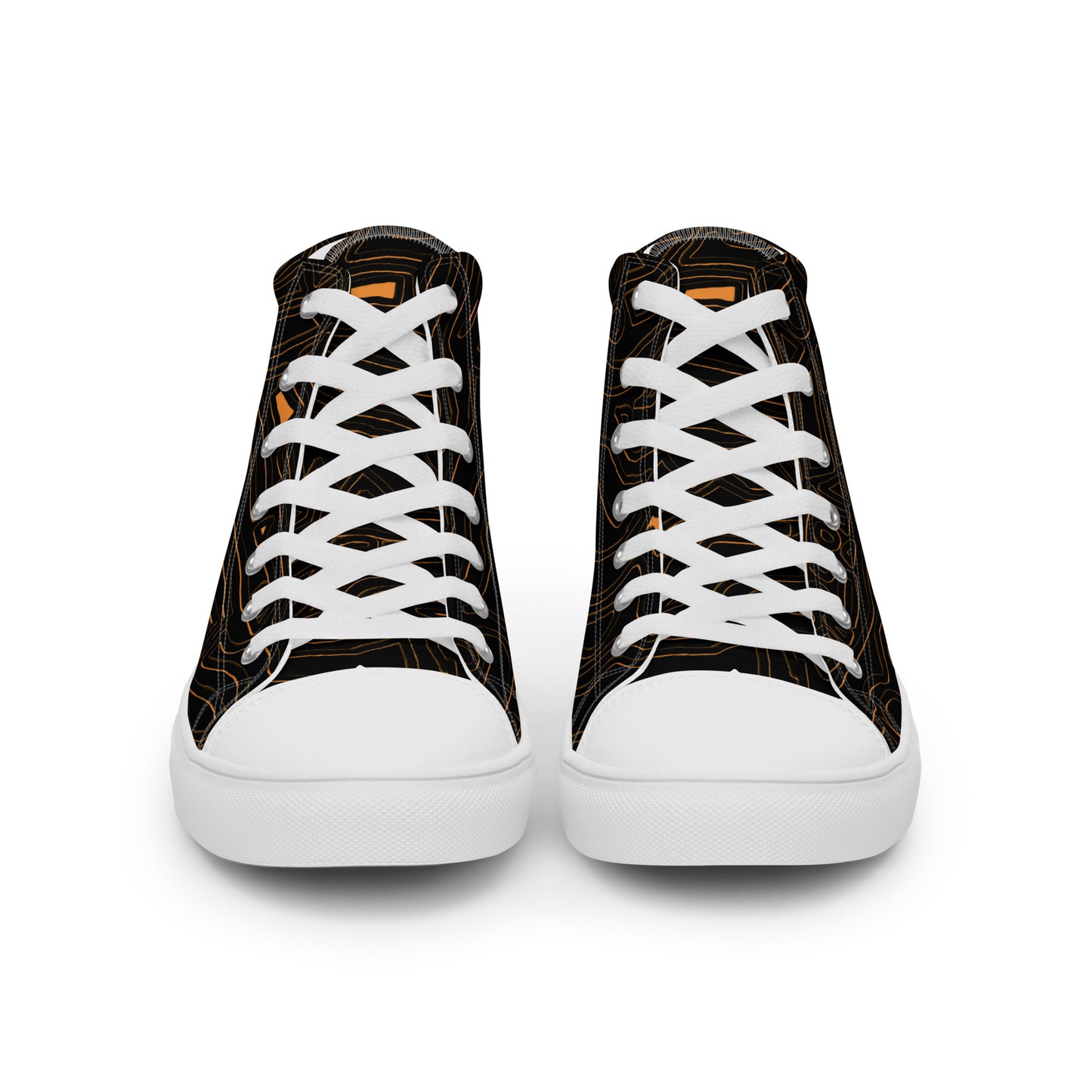 Obatala - Men's high canvas sneakers