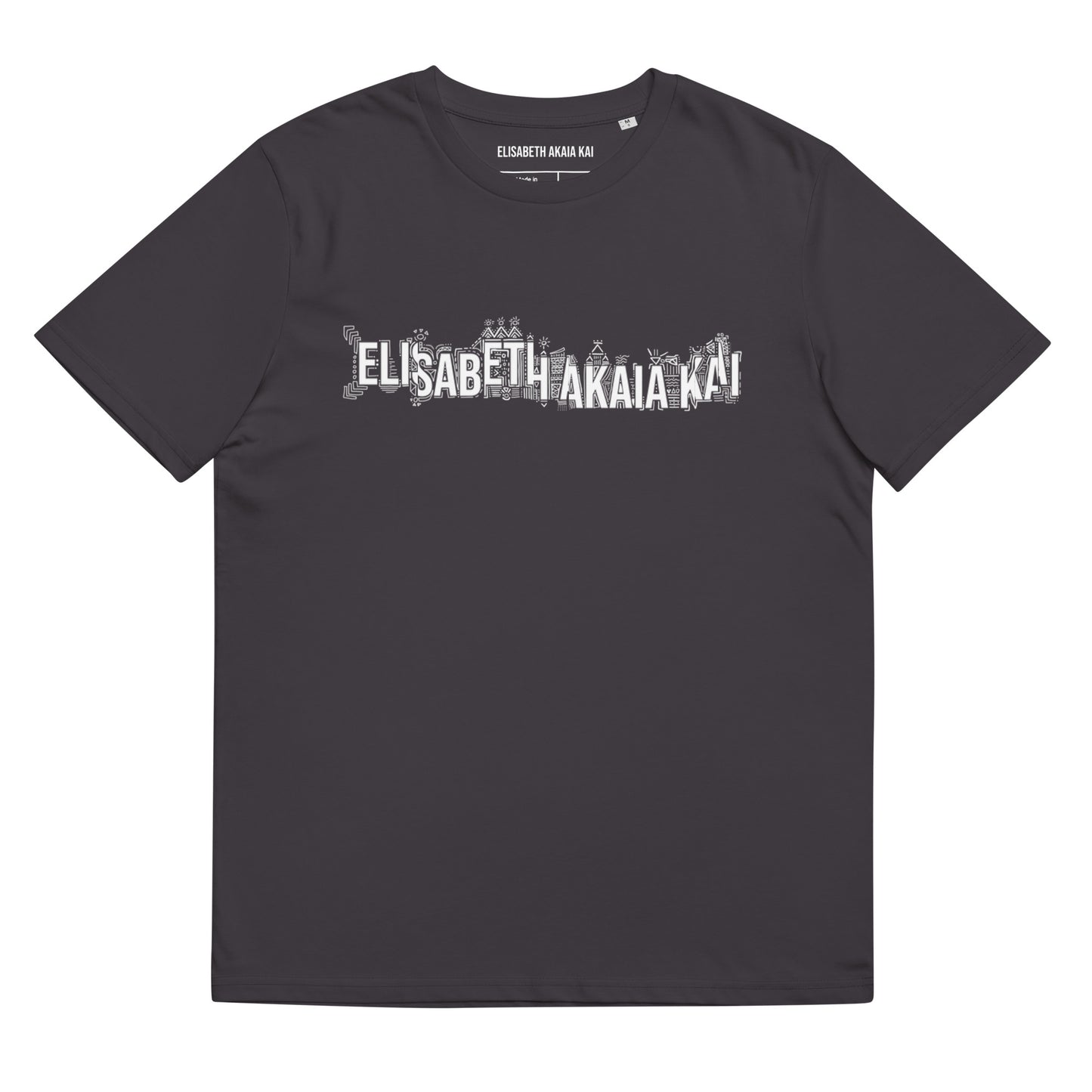 Élisabeth Akaïa Kaï - T-shirt unisexe en coton biologique