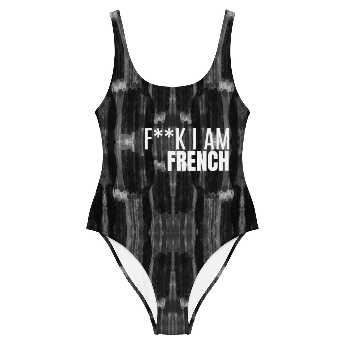 F**k I AM FRENCH - One Piece Swimsuit