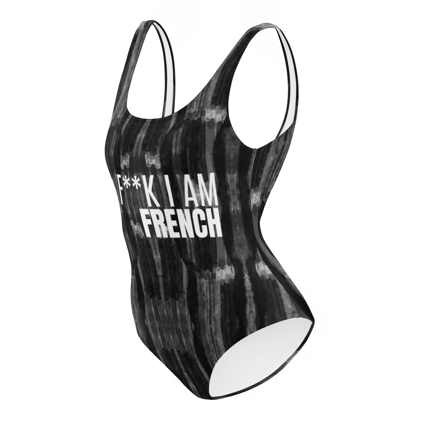 F**k I AM FRENCH - One Piece Swimsuit