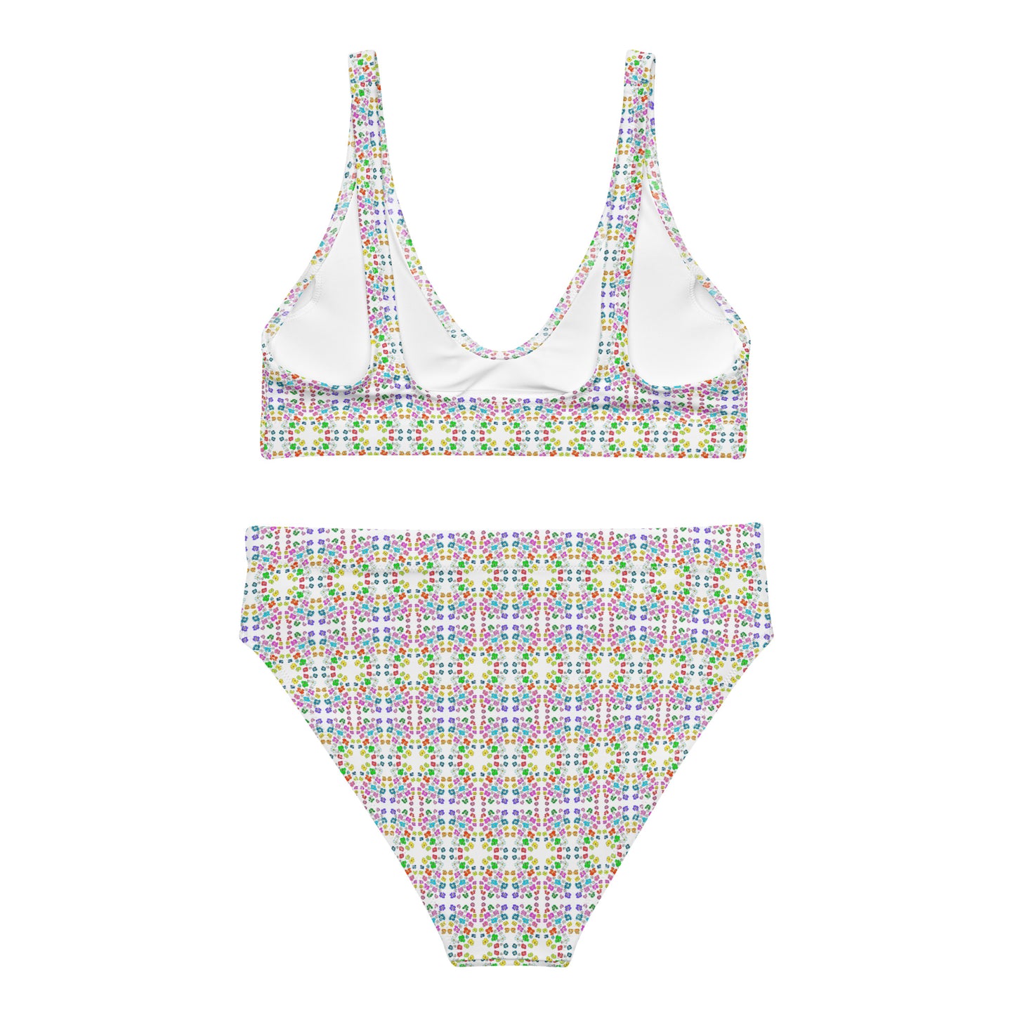 FLORE - Eco-responsible high-waisted swimsuit