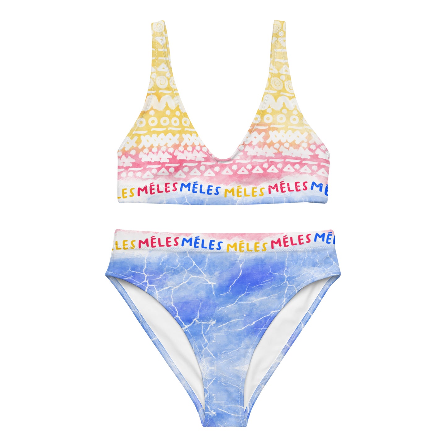 SATIS - Eco-responsible high-waisted swimsuit
