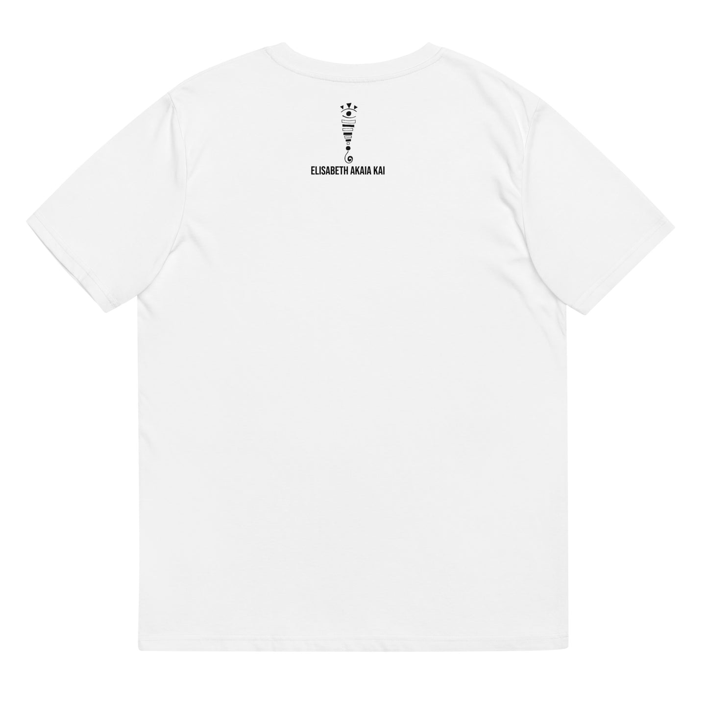 LA FEMME AUX TRAINS - T-shirt unisexe en coton biologique