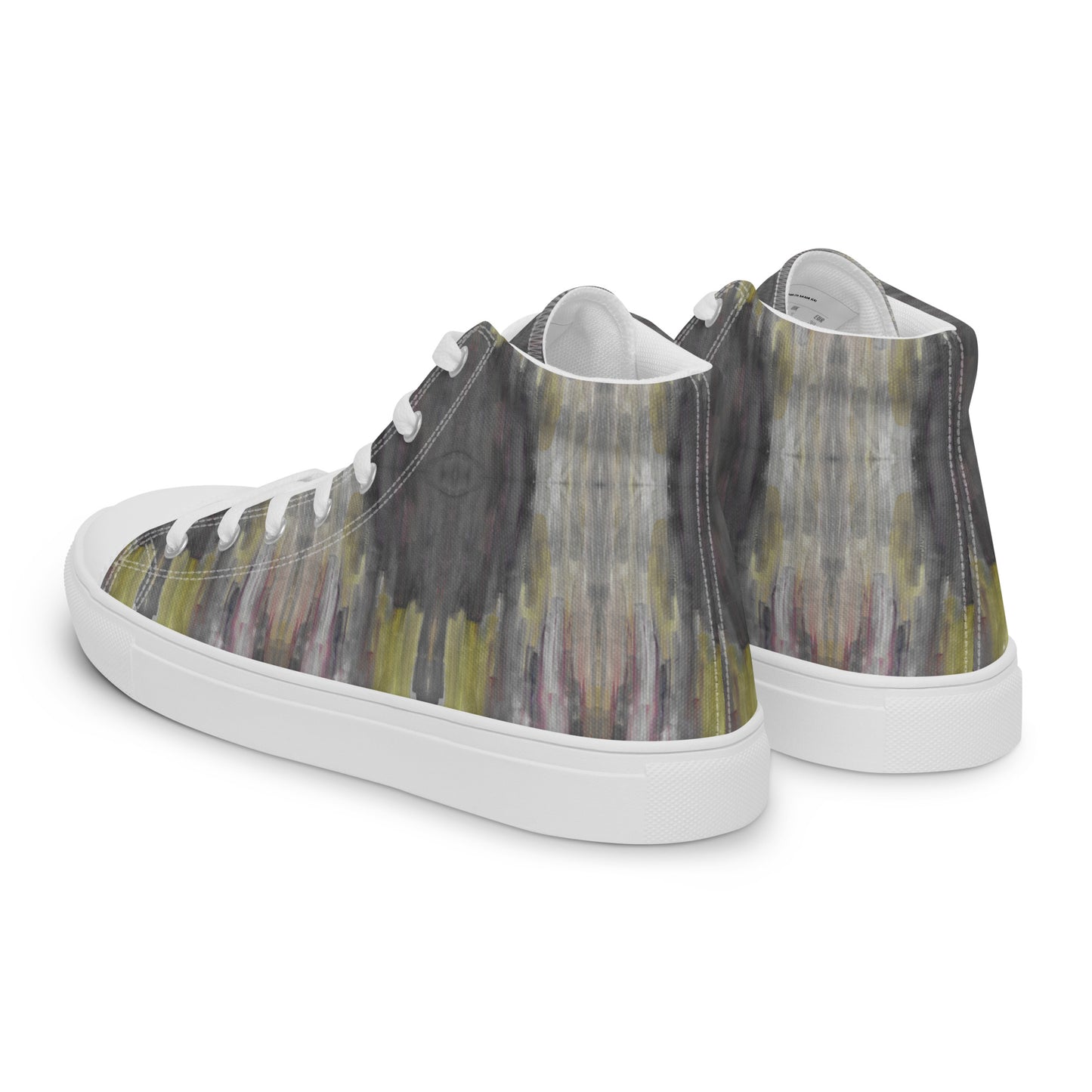 MERCURE - Women's high-top canvas trainers