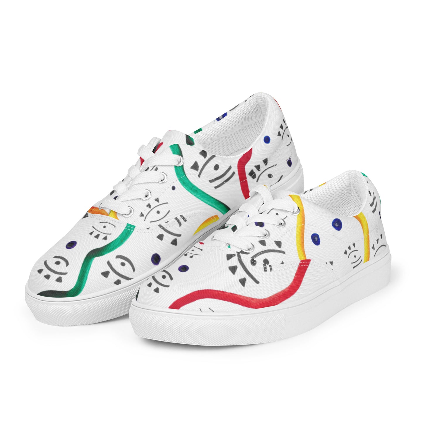 THE EYE - Women's canvas trainers with laces